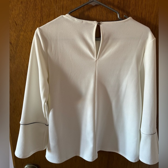 Bell Sleeve White Blouse - Picture 2 of 3
